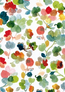 Bogen 70x 100cm, Ravenna Blumen, bunt Bogen 70x 100cm, Ravenna Blumen, bunt