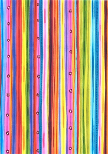 Bogen 70x 100cm, Aschanti Streifen, bunt Bogen 70x 100cm, Aschanti Streifen, bunt