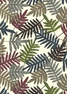 Bogen 70x 100cm, Botanica Blätter, natur Bogen 70x 100cm, Botanica Blätter, natur