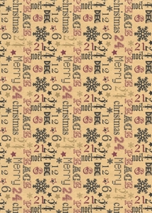 Bogen 70x 100cm, Krems Schrift, braun Bogen 70x 100cm, Krems Schrift, braun