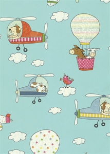 Bogen 70x 100cm, Flieger, bunt Bogen 70x 100cm, Flieger, bunt