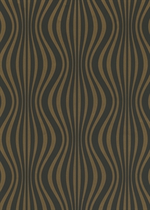 Bogen 70x 100cm, Optic Streifen, schwarz/gold Bogen 70x 100cm, Optic Streifen, schwarz/gold