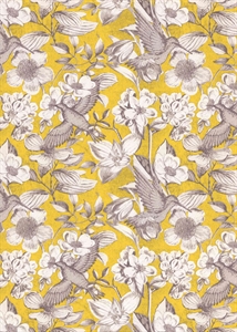 Bogen 70x 100cm, Colibri, gelb Bogen 70x 100cm, Colibri, gelb