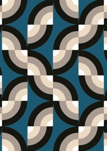 Bogen 70x 100cm, Como Quadrate, bunt Bogen 70x 100cm, Como Quadrate, bunt