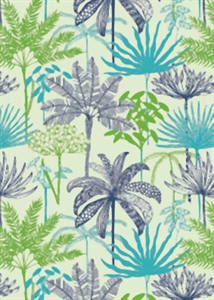 Bogen 70x 100cm, Japura Farn, pastellgrün Bogen 70x 100cm, Japura Farn, pastellgrün