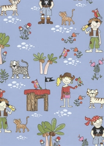 Bogen 70x 100cm, Freibeuter Piraten, bunt Bogen 70x 100cm, Freibeuter Piraten, bunt