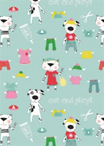 Bogen 70x 100cm, Dressing, bunt Bogen 70x 100cm, Dressing, bunt