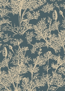 Bogen 70x 100cm, Arles Korallen, petrol Bogen 70x 100cm, Arles Korallen, petrol