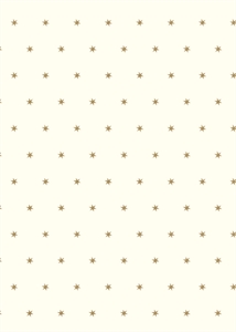 Bogen 70x 100cm, Gotland Sterne, creme Bogen 70x 100cm, Gotland Sterne, creme