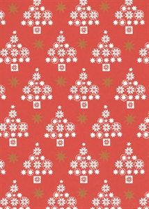 Bogen 70x 100cm, Bergen - Tannen, rot Bogen 70x 100cm, Bergen - Tannen, rot