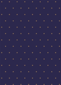 Bogen 70x 100cm, Gotland Sterne, nachtblau Bogen 70x 100cm, Gotland Sterne, nachtblau