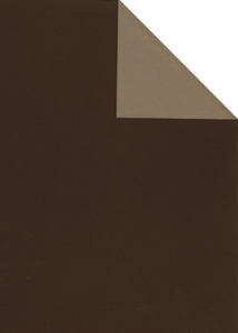 Bogen 70x 100cm, Uni Glanz gestrichen, braun/graub