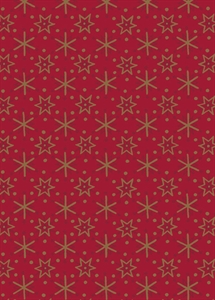 Bogen 70x 100cm, Flocone, rot Bogen 70x 100cm, Flocone, rot