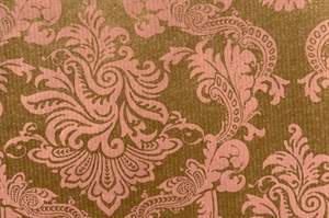 Blm-Papier, 50cm - Venezia, terracotta-gold Blm-Papier, 50cm - Venezia, terracotta-gold