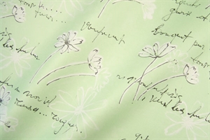 Blm-Papier, 50cm - Swinging Flowers, mint-schwarz Blm-Papier, 50cm - Swinging Flowers, mint-schwarz