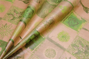 Blm-Papier, 50cm - Florus, scilla - lindgrün Blm-Papier, 50cm - Florus, scilla - lindgrün