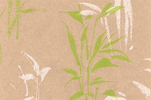 Blm-Papier, 50cm - Gräser, weiss - grün Blm-Papier, 50cm - Gräser, weiss - grün