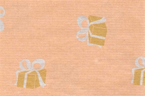 Blm-Papier, 50cm - ChristmasGifts, gold-silber Blm-Papier, 50cm - ChristmasGifts, gold-silber