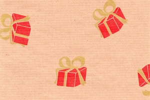 Blm-Papier, 50cm - ChristmasGifts, rot-silber Blm-Papier, 50cm - ChristmasGifts, rot-silber