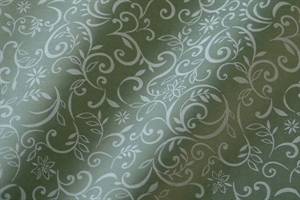 Blm-Papier, 75cm - Ranken, salbei^ Blm-Papier, 75cm - Ranken, salbei^