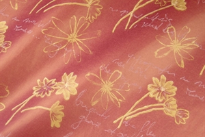 Blm-Papier, 75cm - Swinging Flowers, aubergine Blm-Papier, 75cm - Swinging Flowers, aubergine