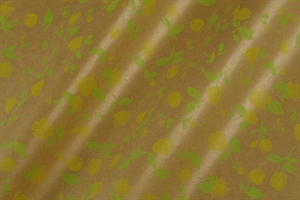 Blm-Papier, 75cm - Fioretti, gelb-grün