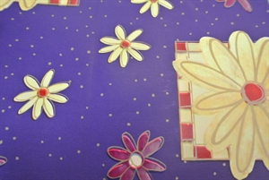 Bogen 70x 100cm, Gerbera, dviolett Bogen 70x 100cm, Gerbera, dviolett