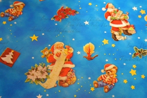 Bogen 70x 100cm, Niko & kl Bär blau Bogen 70x 100cm, Niko & kl Bär blau