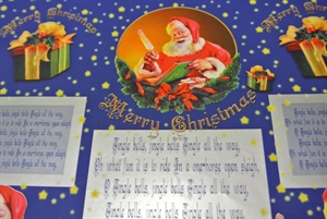 Bogen 70x 100cm, Nikolaus, Moda Bogen 70x 100cm, Nikolaus, Moda