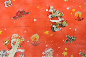 Bogen 70x 100cm, Niko/ Bär rot, Moda Bogen 70x 100cm, Niko/ Bär rot, Moda