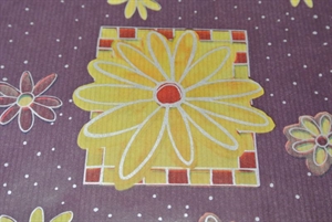 Bogen 70x 100cm, Gerbera, altlila Bogen 70x 100cm, Gerbera, altlila