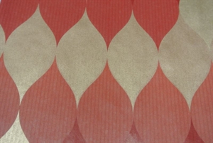 Bogen 70x 100cm, Raute, rot Bogen 70x 100cm, Raute, rot