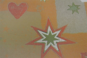 Bogen 70x 100cm, Weihn, orange Bogen 70x 100cm, Weihn, orange