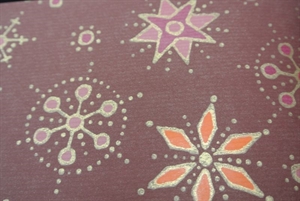 Bogen 70x 100cm, Flocke, bordeaux Bogen 70x 100cm, Flocke, bordeaux