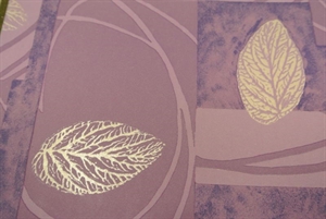 Bogen 70x 100cm, Blatt, flieder Bogen 70x 100cm, Blatt, flieder