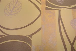 Bogen 70x 100cm, Blatt, braun Bogen 70x 100cm, Blatt, braun