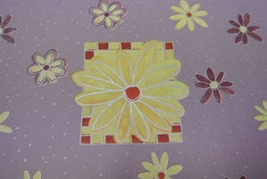 Bogen 70x 100cm, Gerbera, lila Bogen 70x 100cm, Gerbera, lila