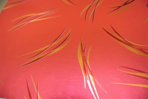 Bogen 70x 100cm, Schweif, rot met. Bogen 70x 100cm, Schweif, rot met.