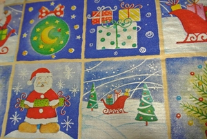 Bogen 70x 100cm, Nikos im Quadrat, blau Bogen 70x 100cm, Nikos im Quadrat, blau