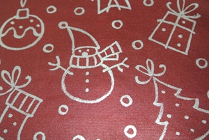 Bogen 70x 100cm, Strichmotiv, rubin Bogen 70x 100cm, Strichmotiv, rubin