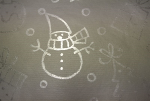 Bogen 70x 100cm, Strichmotiv, silber Bogen 70x 100cm, Strichmotiv, silber