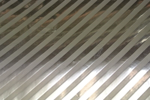Bogen 70x 100cm, Streifen glanz, silber Bogen 70x 100cm, Streifen glanz, silber