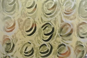 Bogen 70x 100cm, Kreise offen, gold Bogen 70x 100cm, Kreise offen, gold