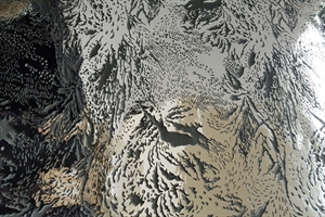 Bogen 70x 100cm, Flecken, schwarz Bogen 70x 100cm, Flecken, schwarz