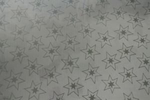 Bogen 70x 100cm, Folie Stern, silber Bogen 70x 100cm, Folie Stern, silber