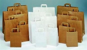 Tasche, B32+13x H41cm ZH, braun gerippt Tasche, B32+13x H41cm ZH, braun gerippt