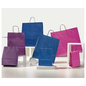 Tragtasche, B14+8.5 x H21.5cm - LU, dunkelblau Tragtasche, B14+8.5 x H21.5cm - LU, dunkelblau