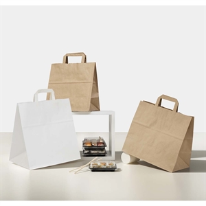 Tasche, B32+17x H29cm FH - Take Away, braun Tasche, B32+17x H29cm FH - Take Away, braun