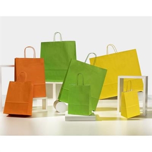 Tragtasche, 22+10 x 29cm - Pk, grün Tragtasche, 22+10 x 29cm - Pk, grün