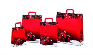 Tasche, B22+10x H29cm - Sestiere, rot Tasche, B22+10x H29cm - Sestiere, rot